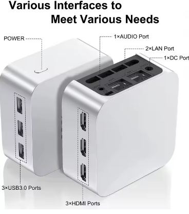 Soyeer N95 N200 Super Mini PC T8 PLUS Max 3.4GHz DDR5 8G M.2 2242 NVMe mini computer - Image 2