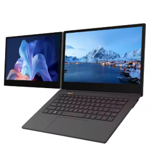 SOYEER Laptop Core I7 1255U X1 Dual Screen DDR4 16GB RAM 1TB SSD 14 Inch IPS 360 Degree